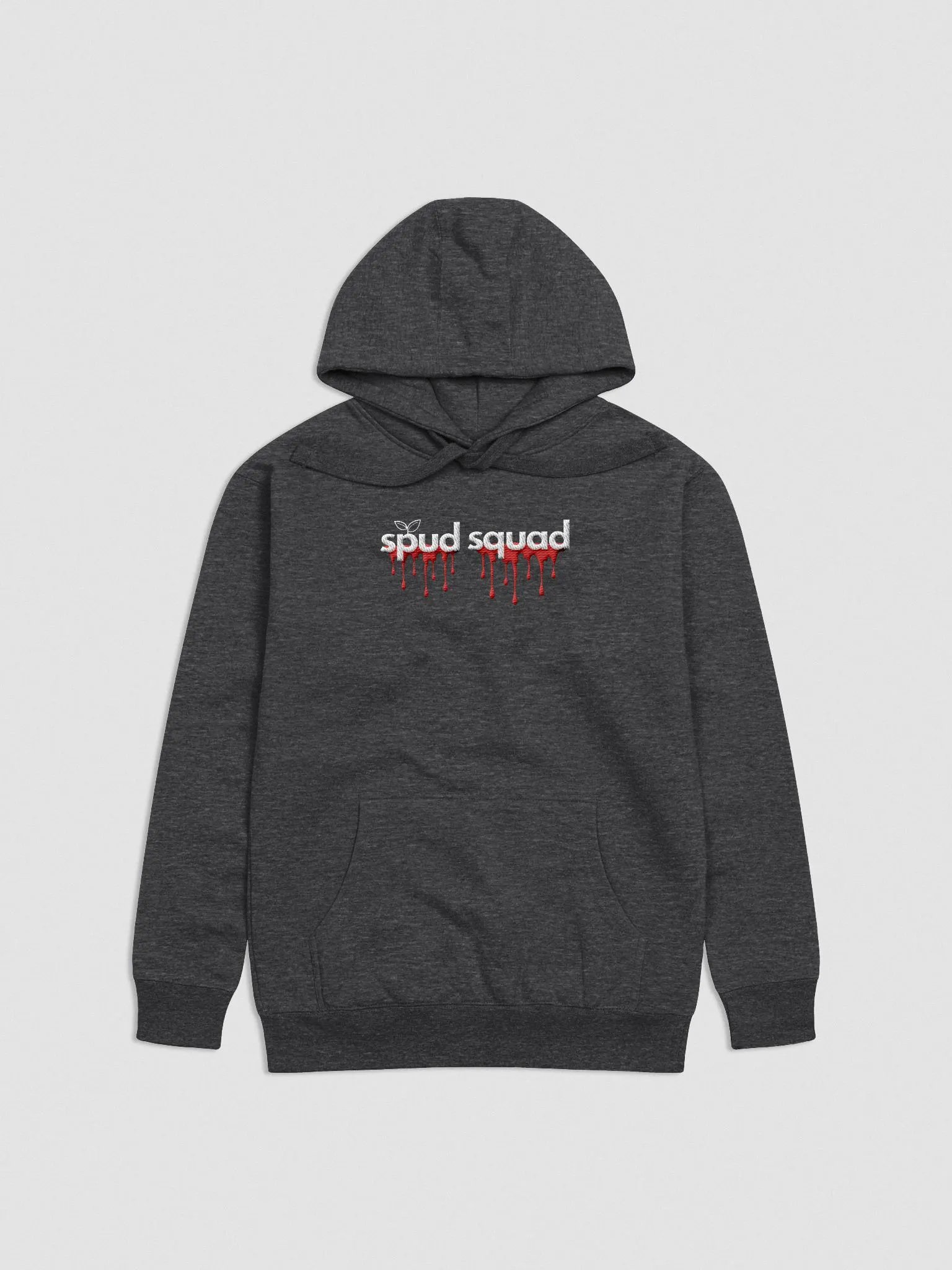 spud squad bloodscript embroidered hoodie product image (14)