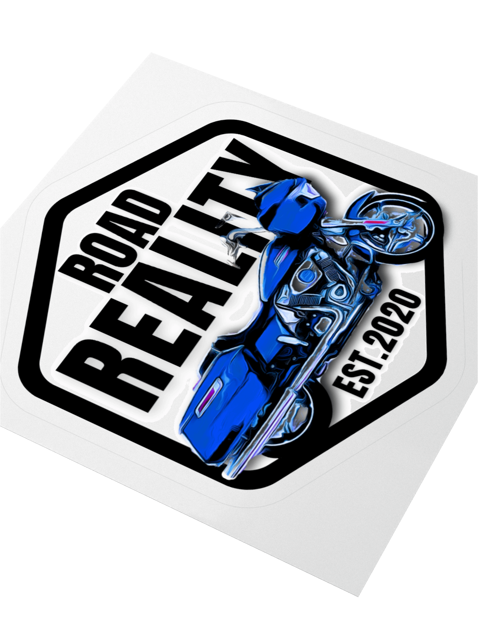 Road Reality Kiss Cut Stickers product image (3)