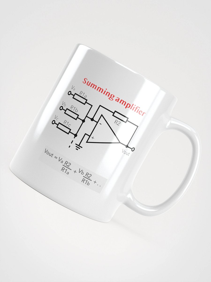 Operational Amplifier (Summing & Difference Amps) Mug product image (11)