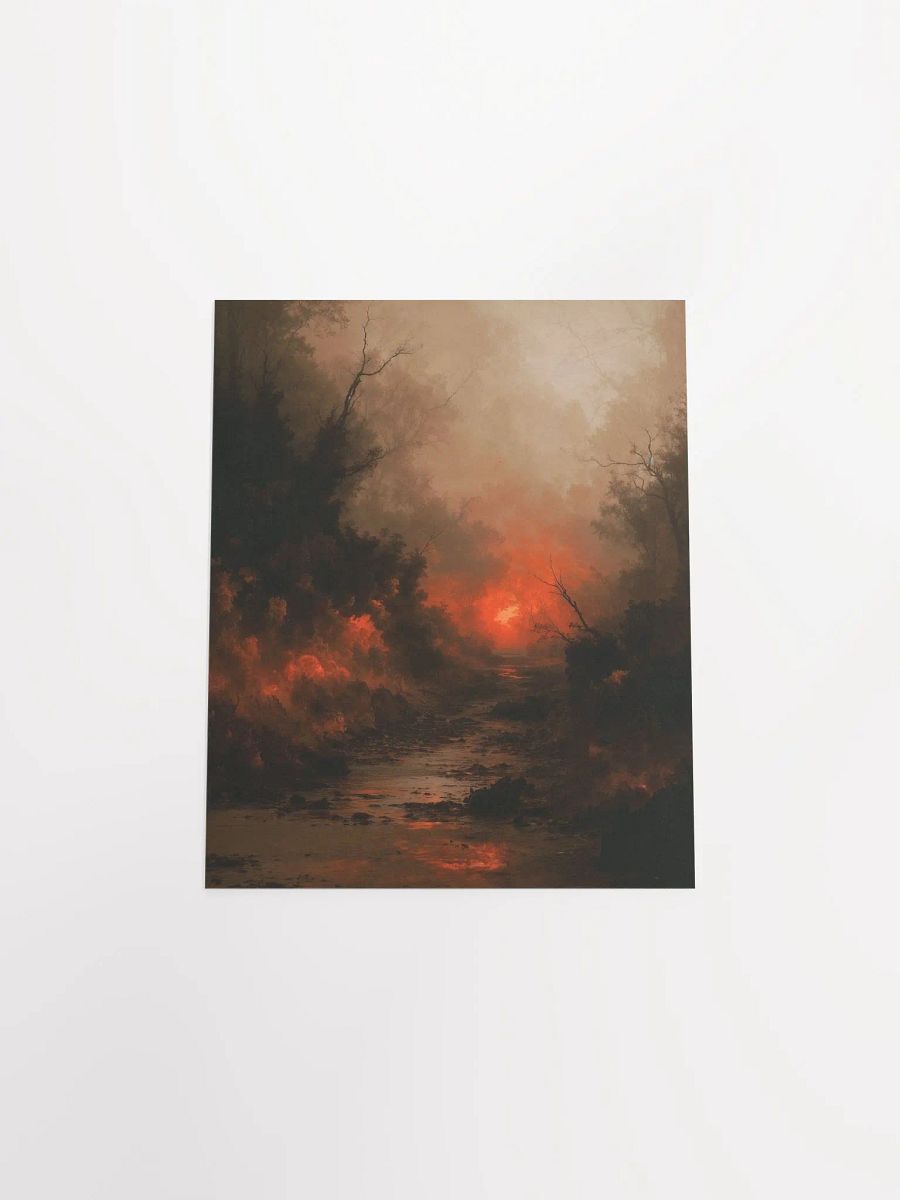 Inferno Glow Matte Poster product image (50)