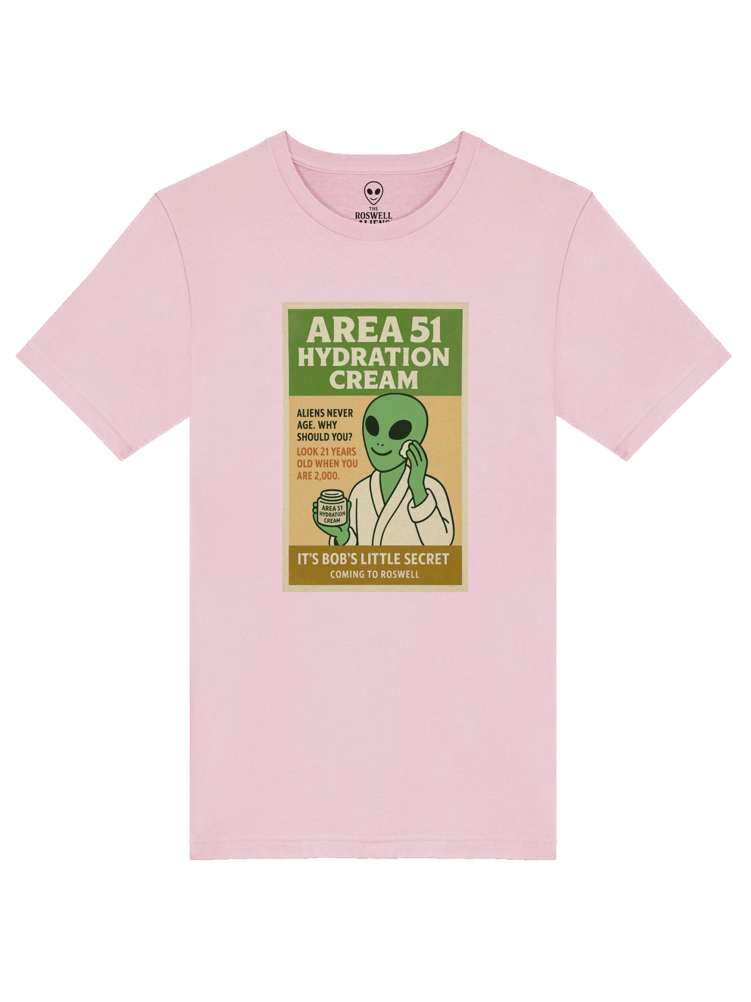 Area 51 Skincare 1950's Retro Roswell Aliens Poster Unisex T-Shirt product image (5)