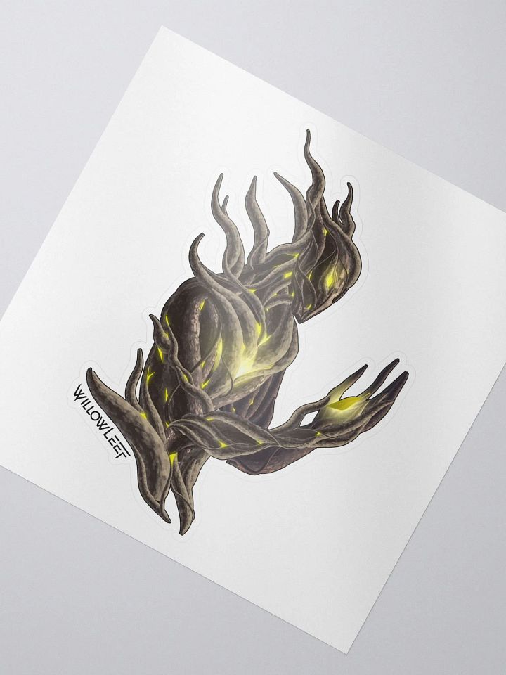 Yellow Leef Protector Sticker product image (1)