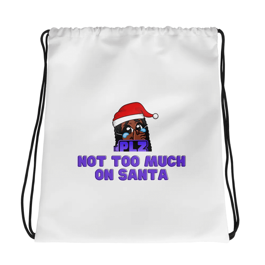 NTM Santa Drawstring Bag product image (1)