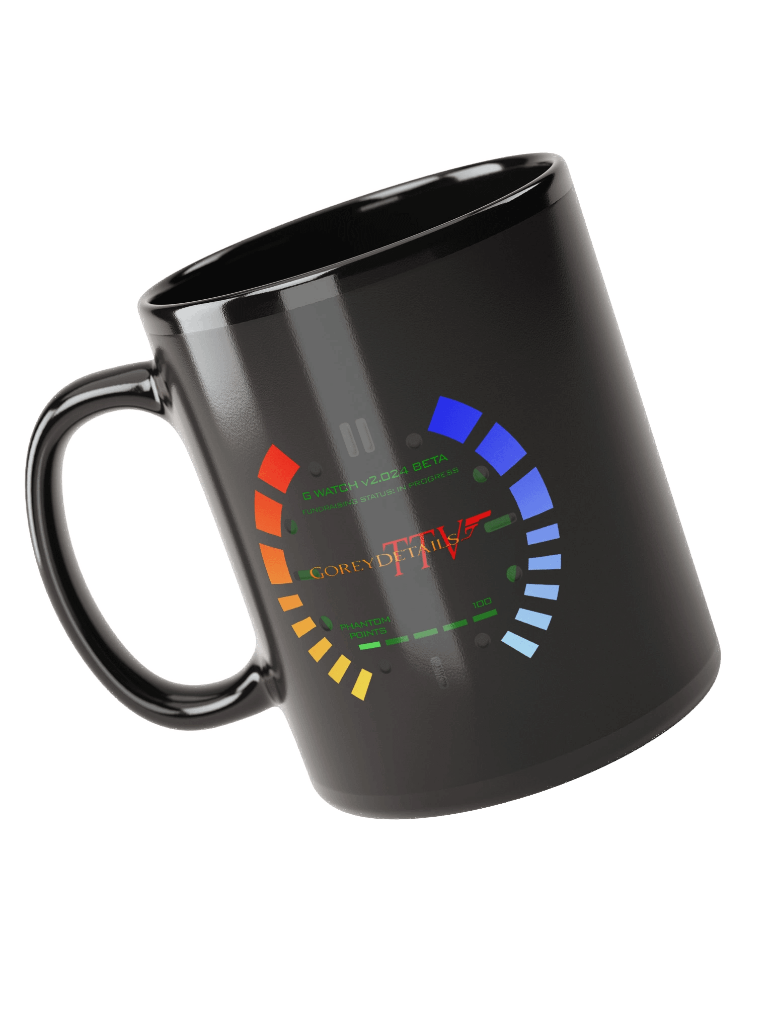 The name's Gorey, Shawn Gorey - Black Glossy Mug product image (6)