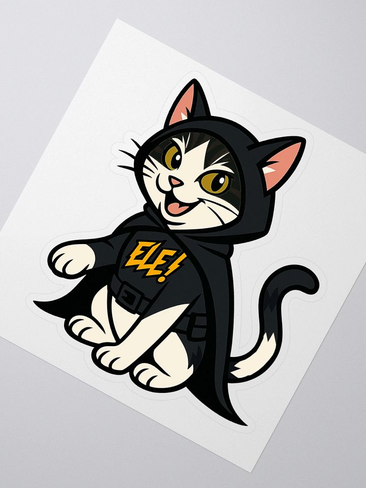 Ele The Antihero Kiss-Cut Sticker product image (2)