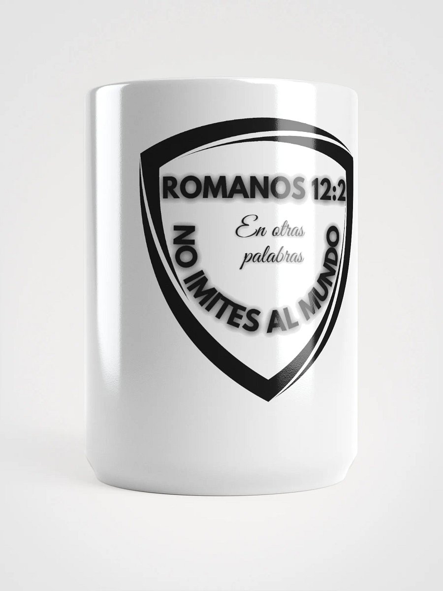 Romanos 12:2 Shield Mug product image (5)