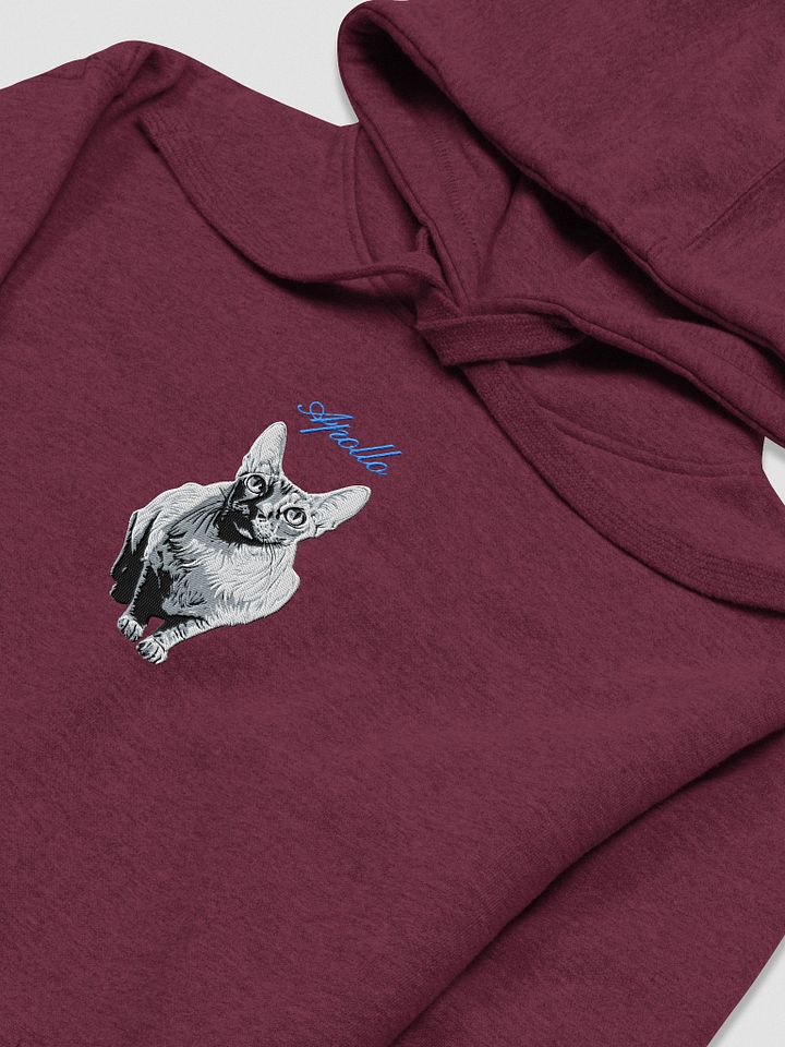 YOUR EGYPTIAN MAU / / HOODIE WITH PERSONALIZED NAME / EMBROIDERED product image (1)