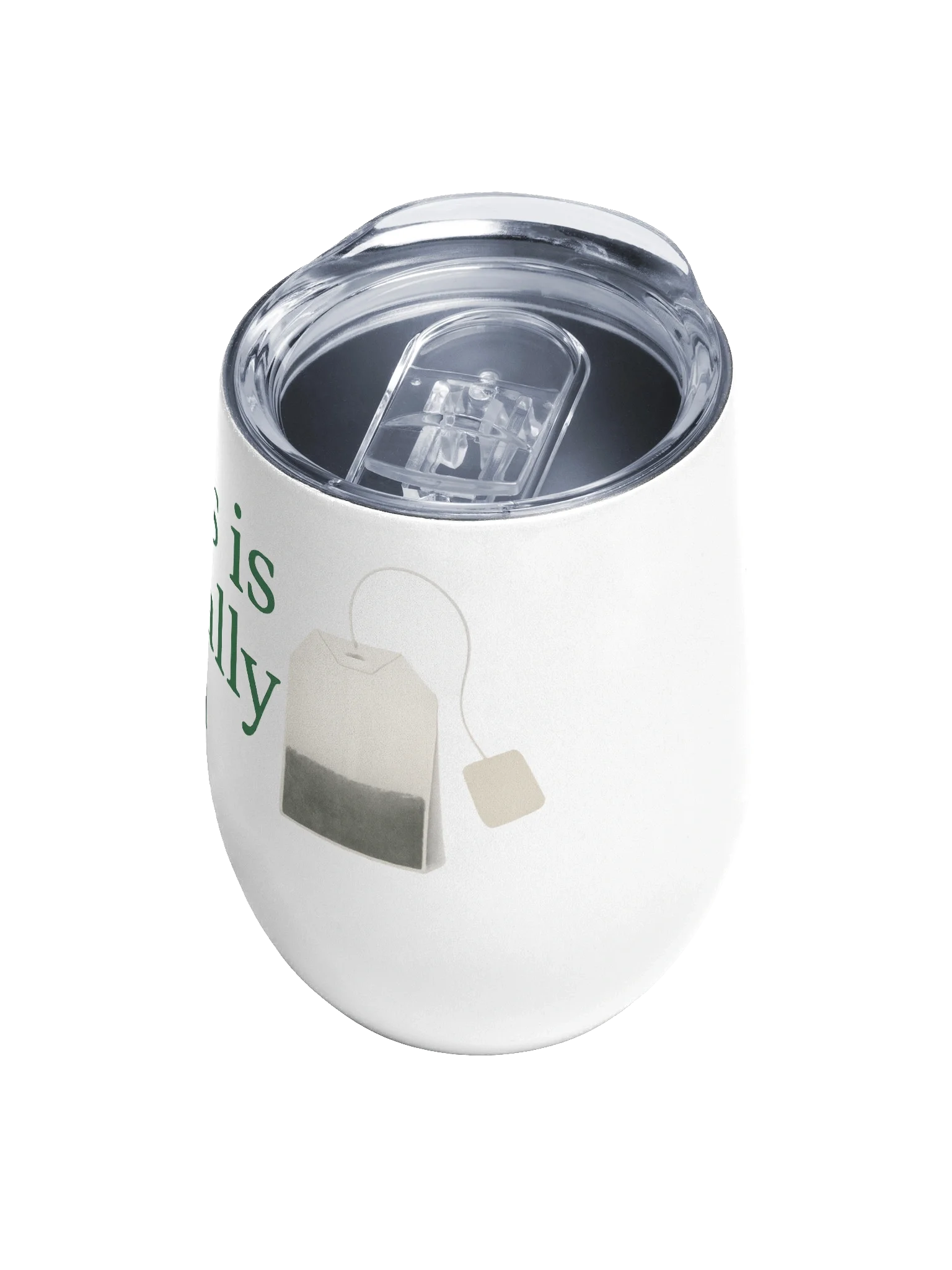 Totally Tea Wine Tumbler product image (2)