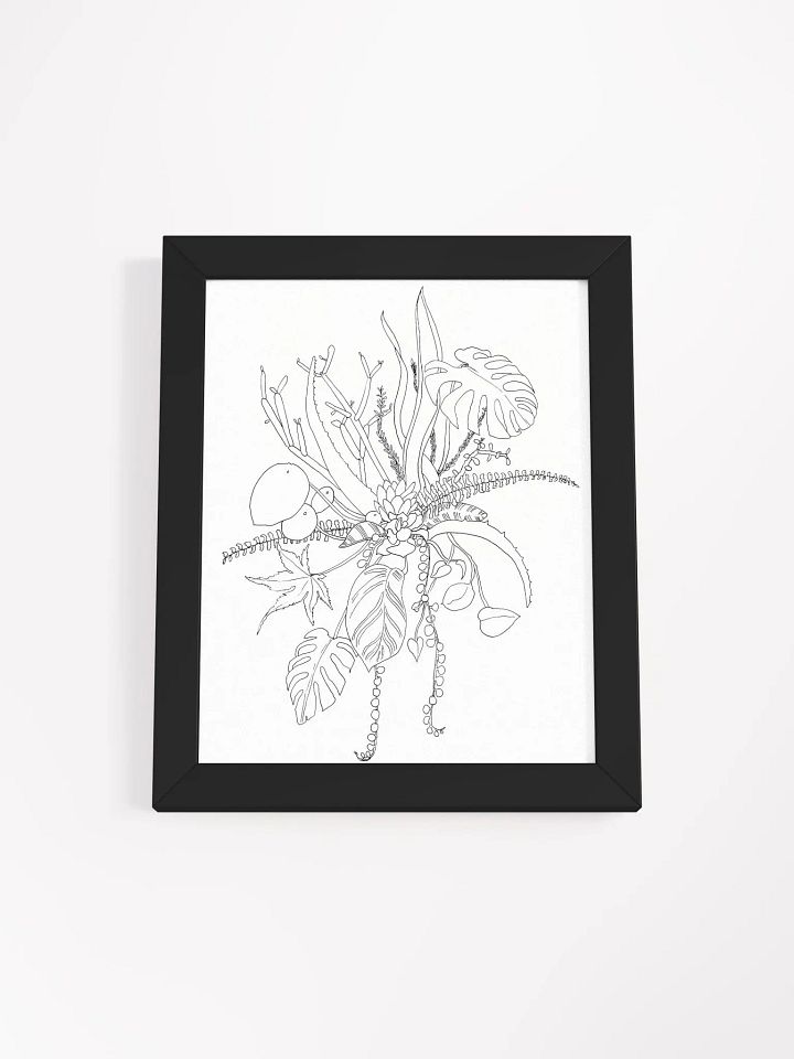 "Plant Party" Framed Print product image (1)