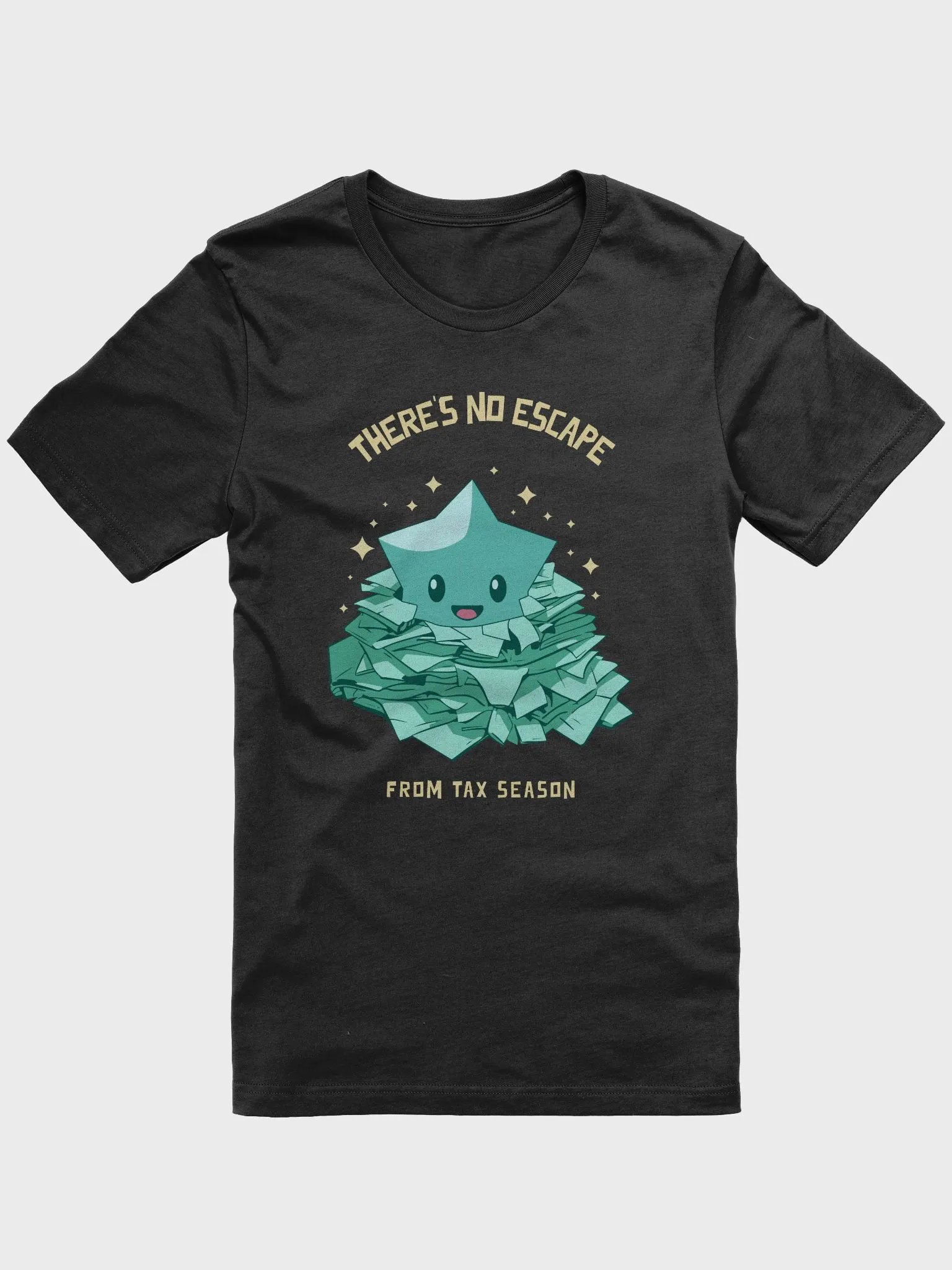 Mario bros inspired lumalee shirt there is no escape from tax season tee mario funny shirt product image (1)
