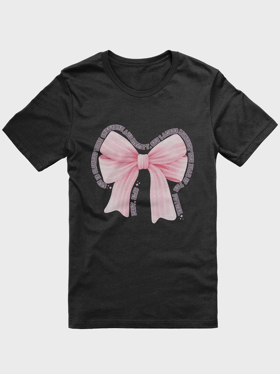 Strength & Dignity Pink Bows T-Shirt product image (1)
