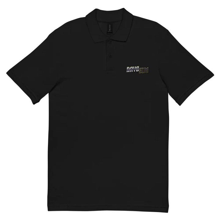 RAYS SIM Bold Pique Polo Shirt product image (2)