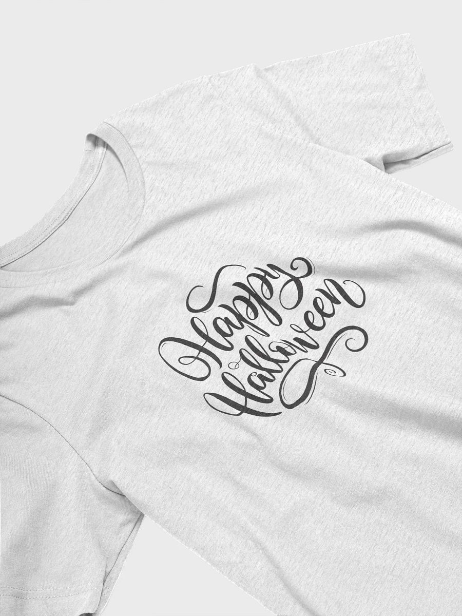 Happy Halloween Caligraphy Unisex Heavy Cotton Tee, Short Sleeves, Gen Z Fashion T Shirt, Halloween Tee Shirt, Halloween Costume, Halloween product image (4)