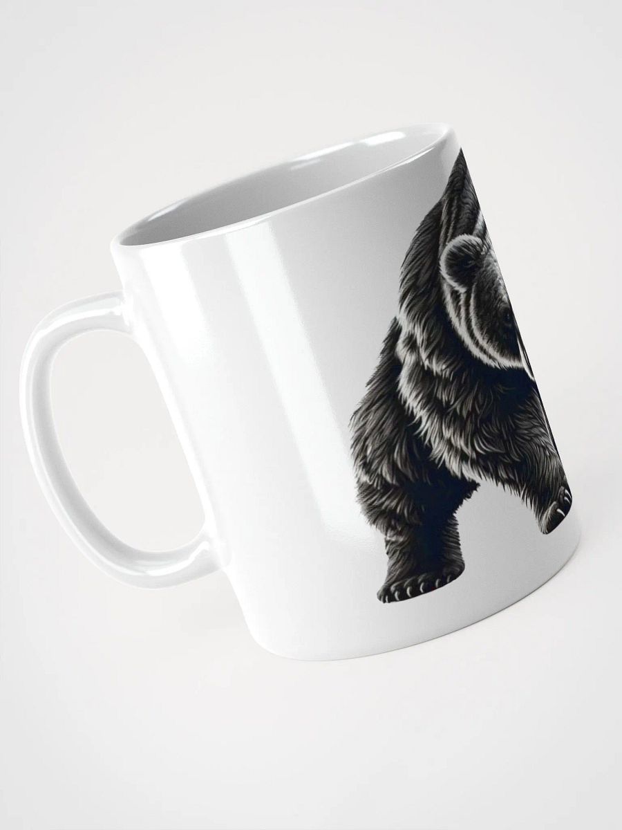 Bear Strength White Glossy Mug product image (7)