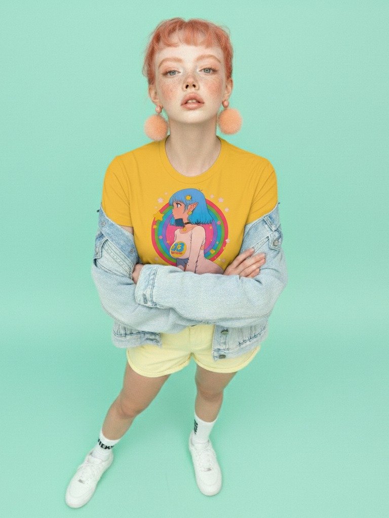 Starlight Symbol T-Shirt by Viterst – Pinterest Inspired Pop Art Streetwear product image (2)