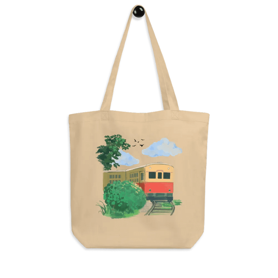 Retro Railway Tote Bag product image (4)