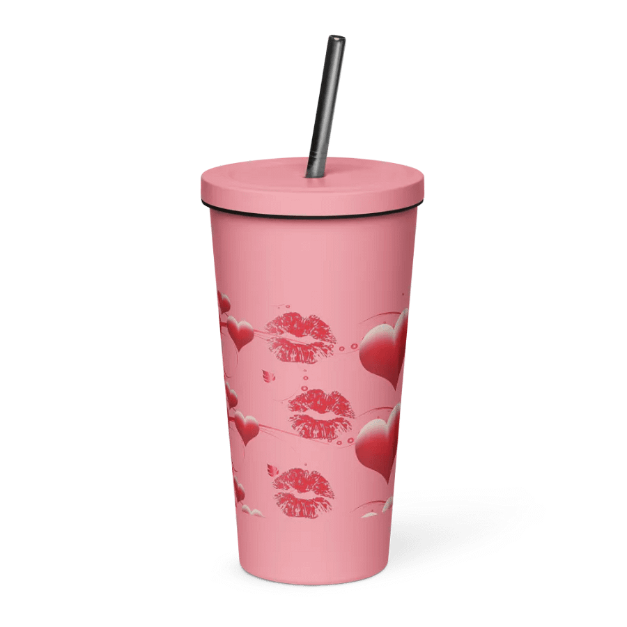 All Hearts Tumbler with Removable Straw product image (1)