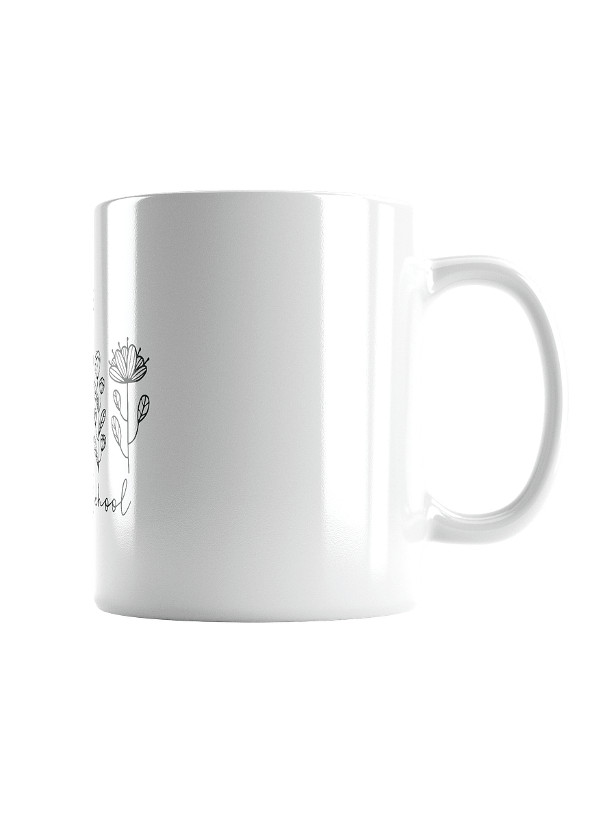 Pioneer School 2025 Mug with Floral Line Art – JW Ministry Gift product image (3)