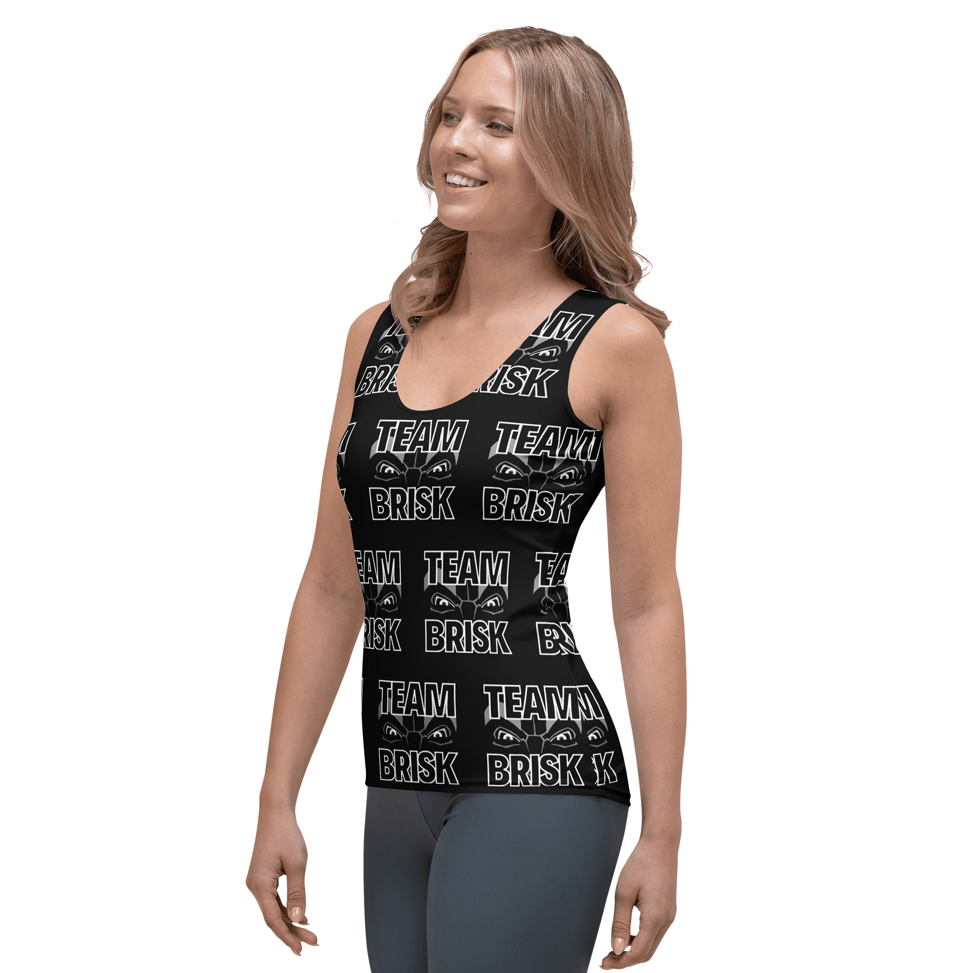 Team Brisk Womens All Over Print Tank Top product image (3)