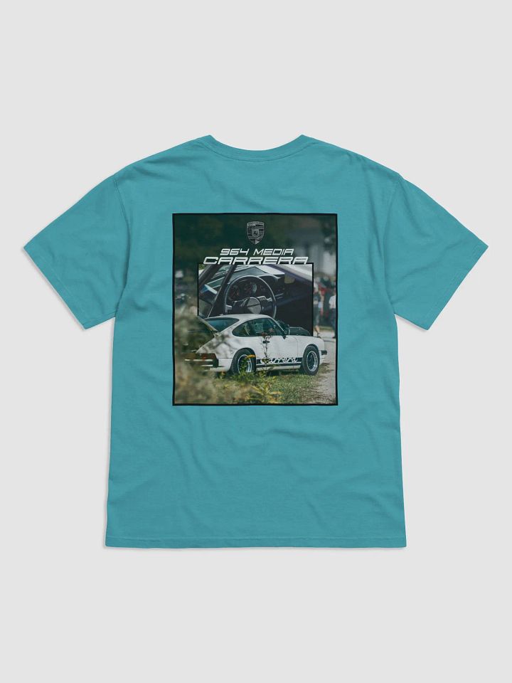 964 Media Tee - Lagoon Blue product image (2)