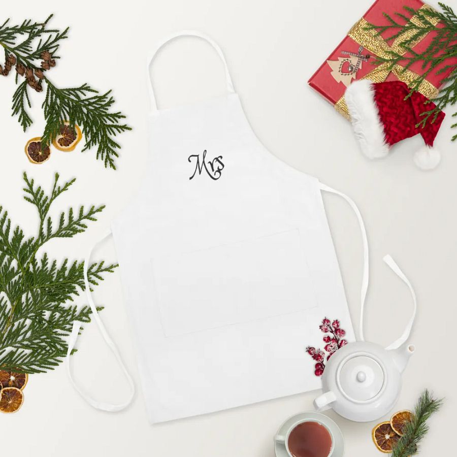Apron - Mrs - on White product image (7)