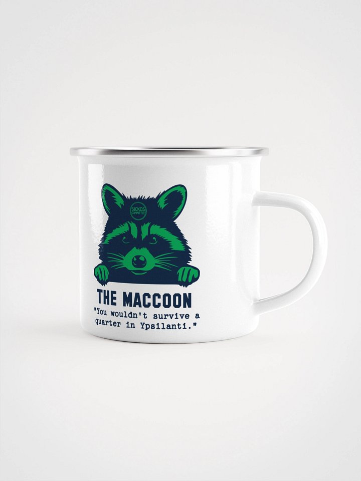 The MACCoon Enamel Mug product image (1)