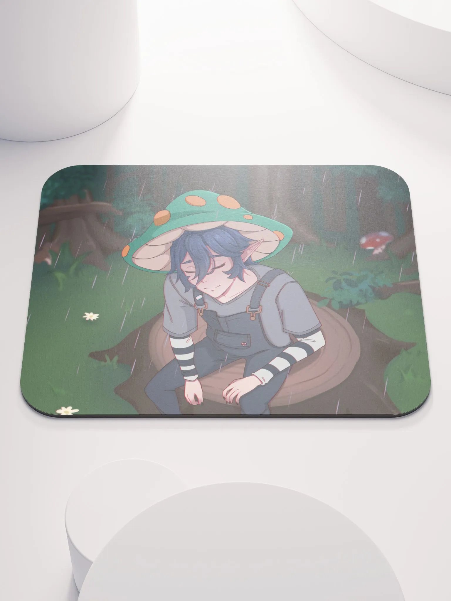 Warped Hat Mouse Pad product image (1)