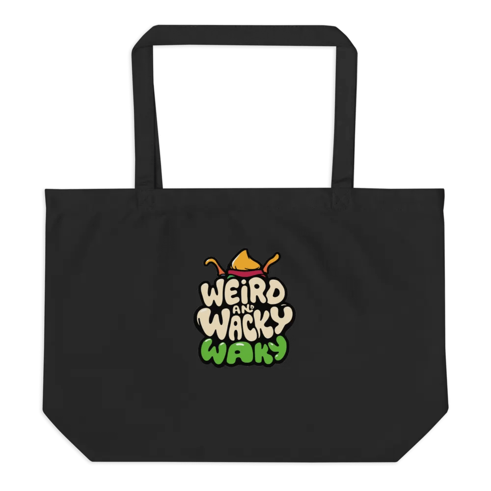 Playful Statement Tote: Weird Wacky Edition product image (3)