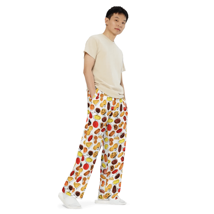 Unisex Wide Leg Pants - Gourdgeous (dense) product image (7)