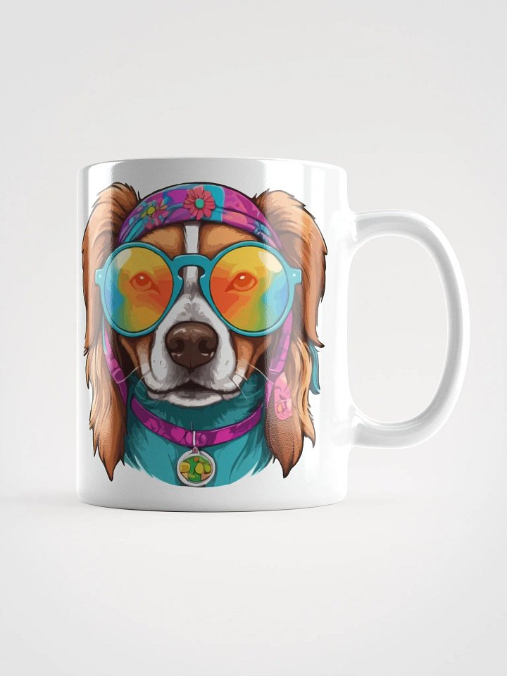 Hippie Dog 3 , Mug product image (1)