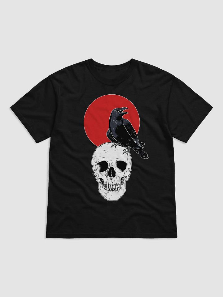 Raven on Skull with Blood Moon product image (1)