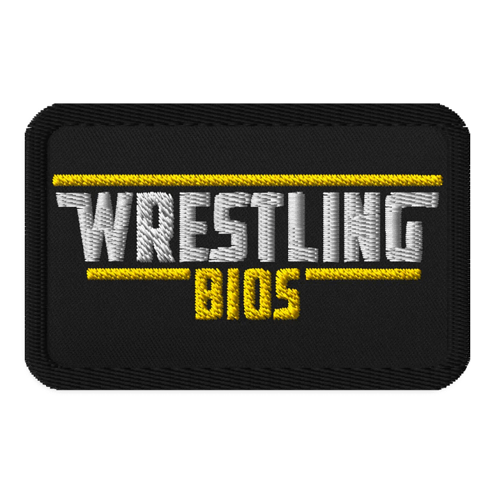 Wrestling Bios Logo Patch product image (1)