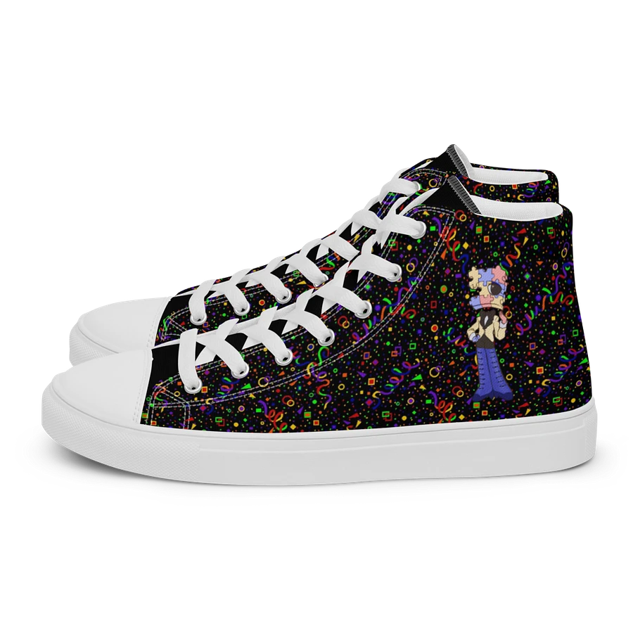 Black Arcade and White Chibi Flower and Jiggy Sneakers product image (2)