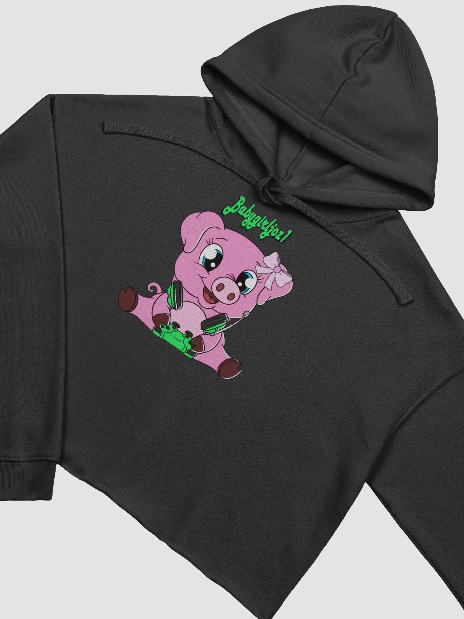 crop top hoodie logo product image (9)