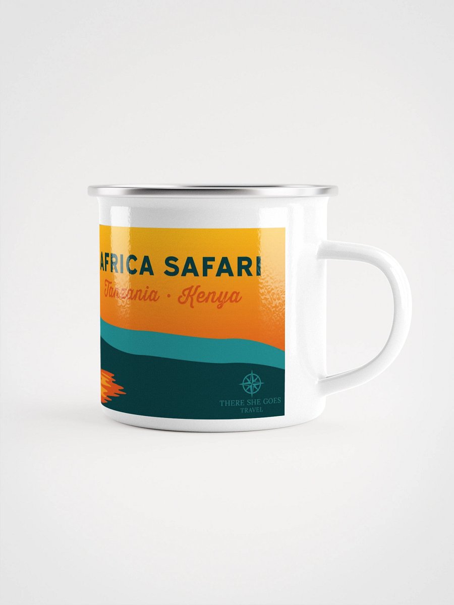 Safari Sunset – Enamel Mug product image (1)