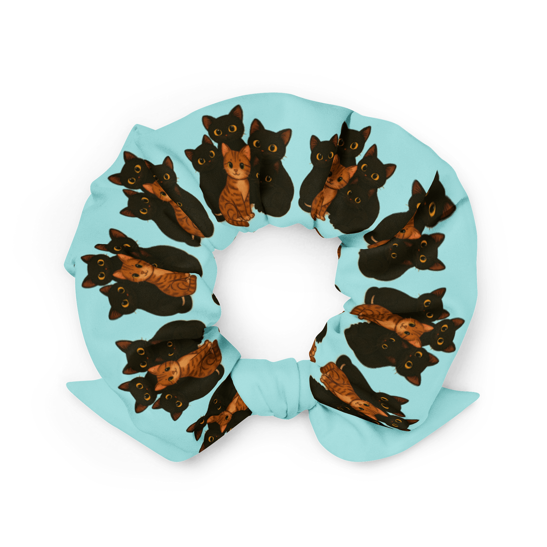 Whimsical Pink Hair Scrunchie product image (2)