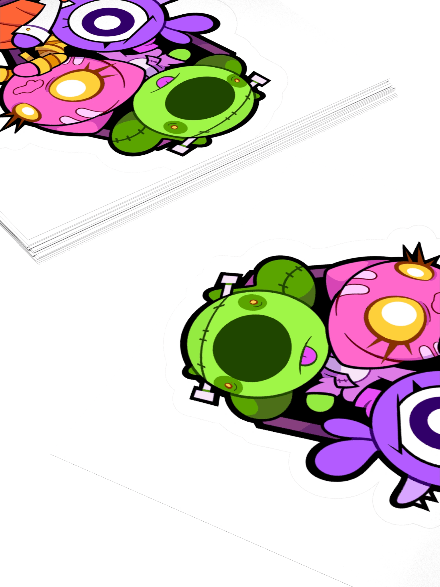 SPOOKY CAT BIRD DOG Sticker product image (11)