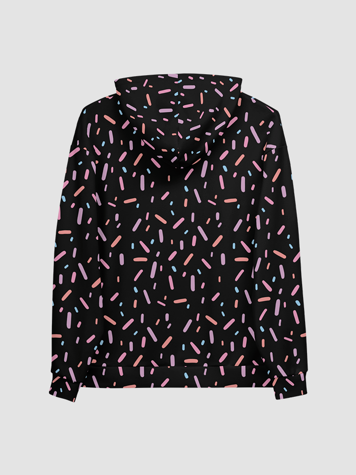 Black Forest Sprinkles Hoodie Unisex Sizing product image (7)