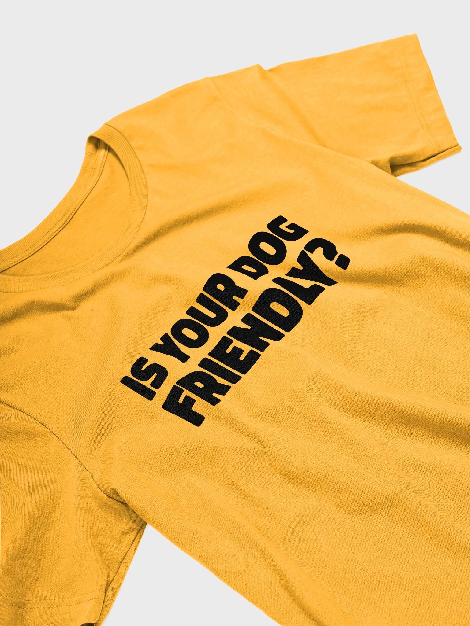 Is Your Dog Friendly? Bold Tee product image (3)