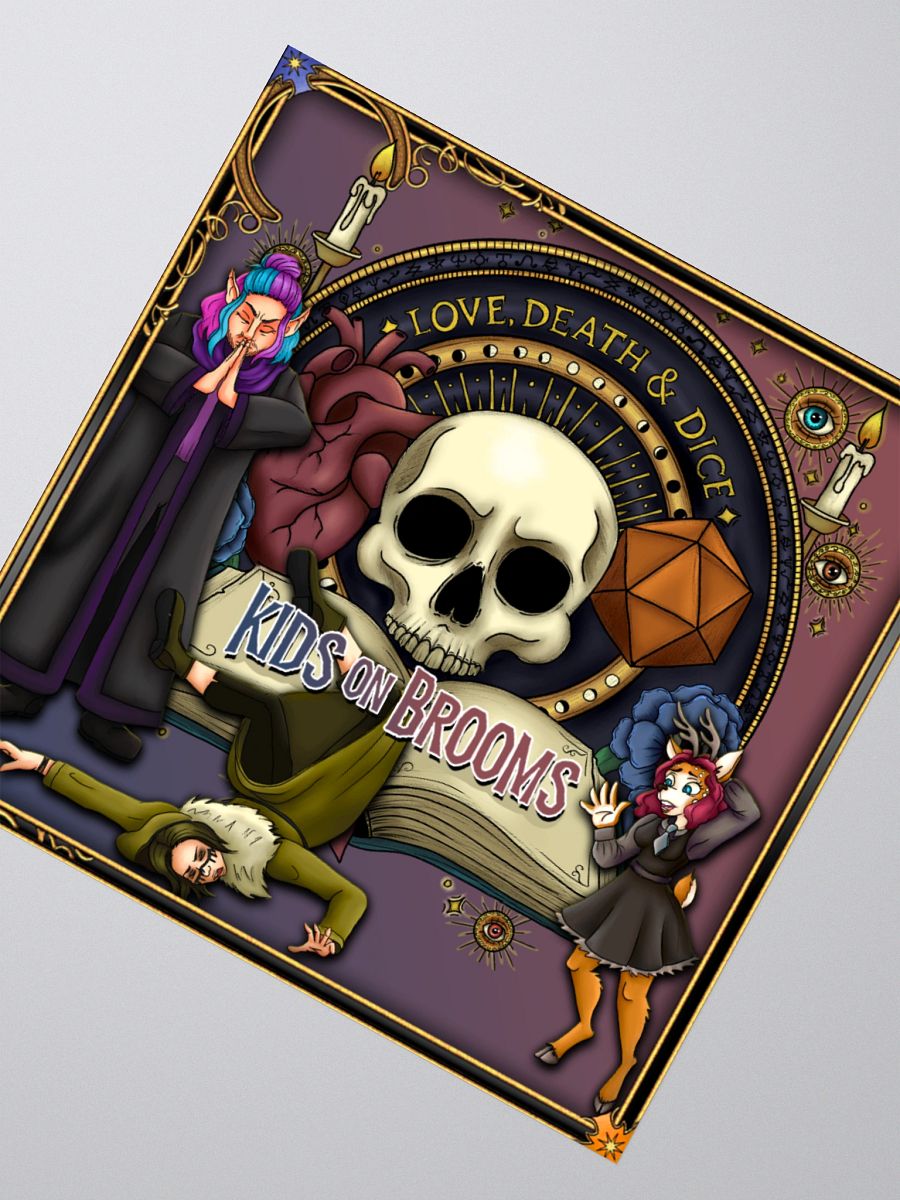 Cursed Curriculum – Magic School Sticker product image (3)