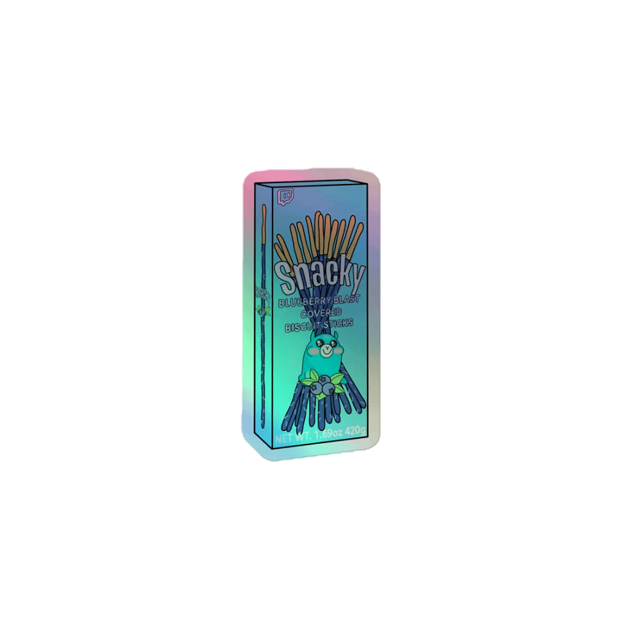 Blueberry Blast Holographic Sticker Sheet product image (1)