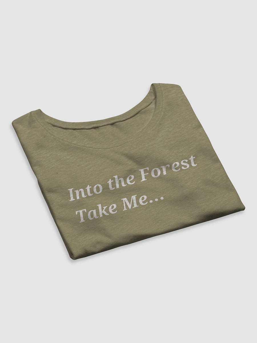 The Stairs in the Woods Tagline Women's Crop Top product image (7)