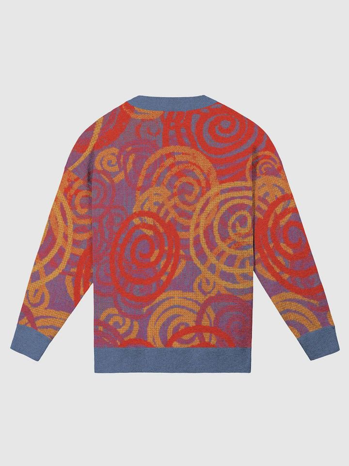 Colorful Swirls Relaxed Fit Sweater product image (10)