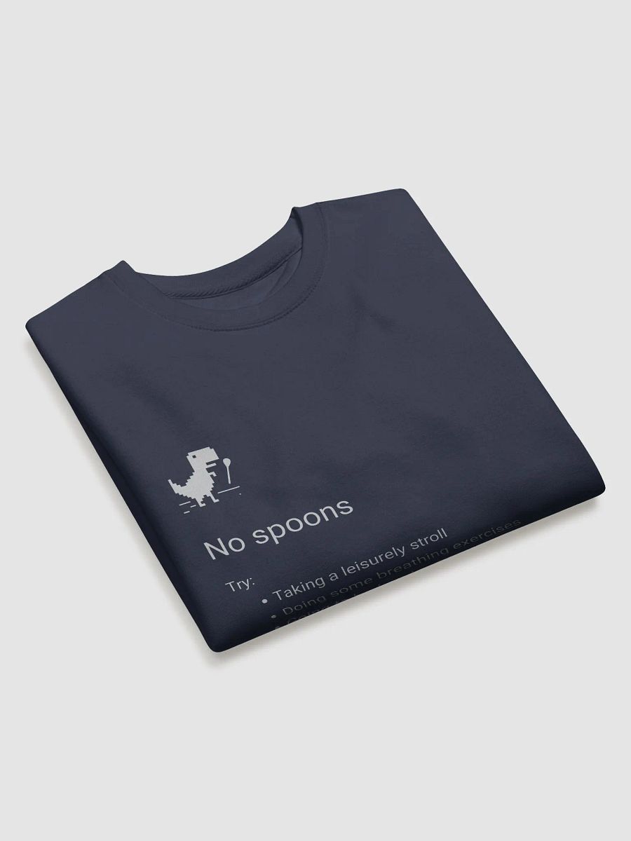 NO SPOONS premium sweatshirt product image (23)