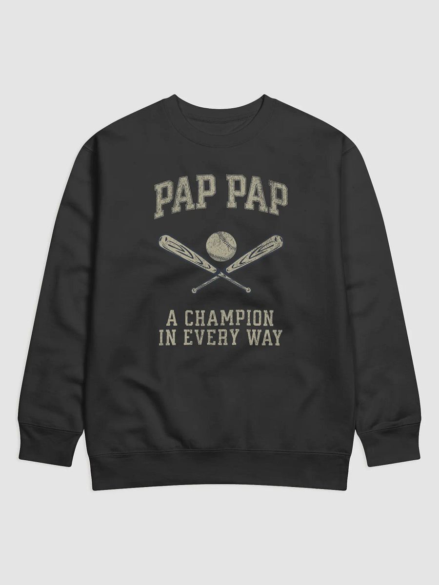 Pap Pap Champion Baseball Bats Premium Sweatshirt product image (5)