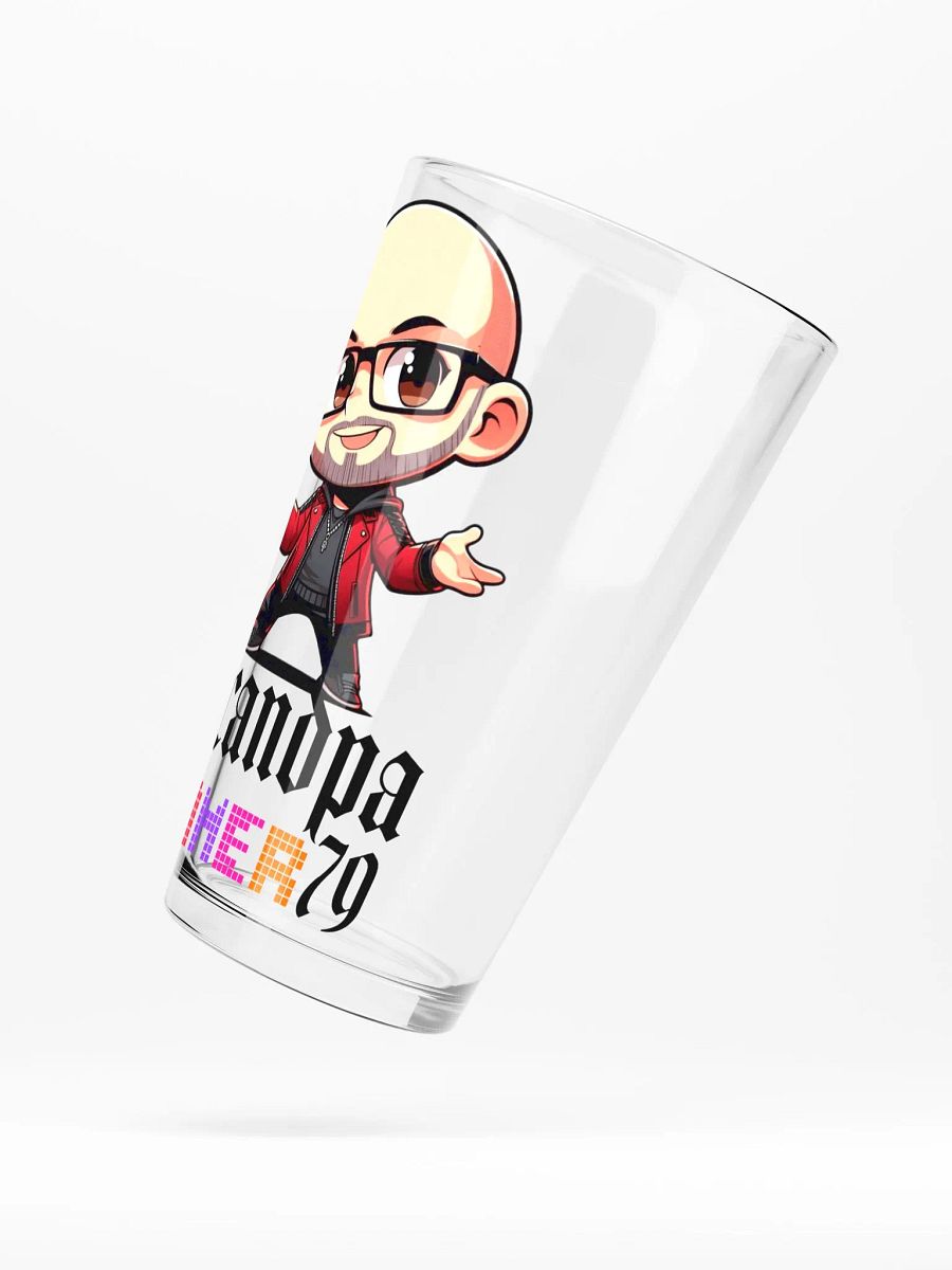 Grandpa Gamer Shaker Pint Glass product image (3)
