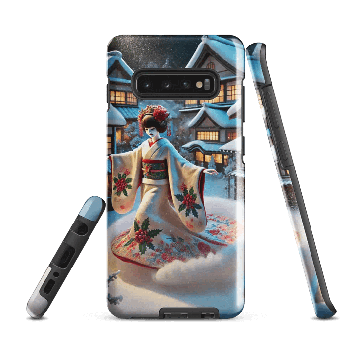 Snow Geisha Samsung Tough Case – Winter Serenity product image (3)