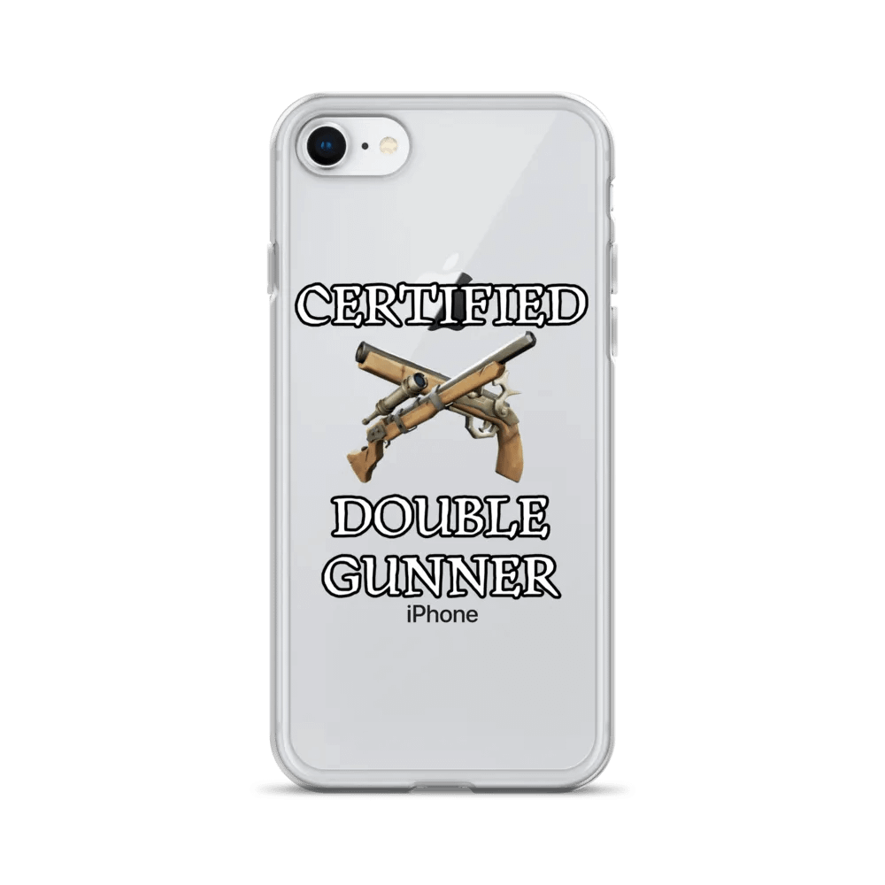Certified Double Gunner iPhone Case Clear product image (1)