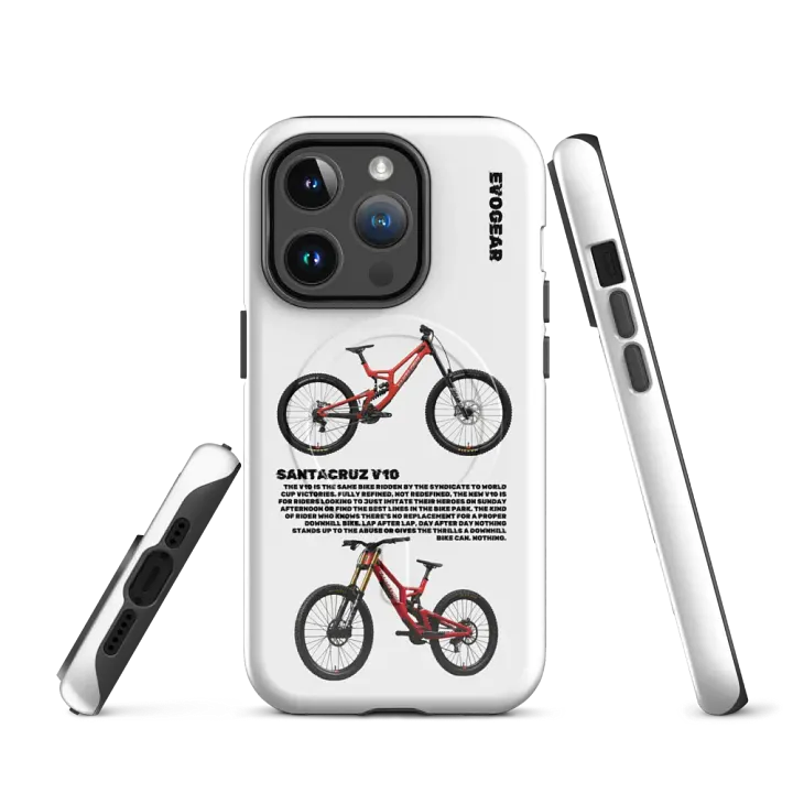 White V10 iPhone MagSafe Case product image (2)