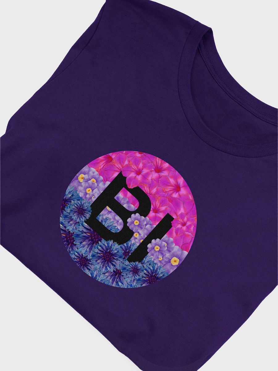 floral bisexual t-shirt product image (5)